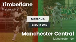 Matchup: Timberlane vs. Manchester Central  2019