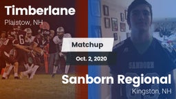 Matchup: Timberlane vs. Sanborn Regional  2020