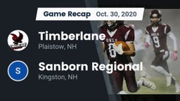Recap: Timberlane  vs. Sanborn Regional  2020