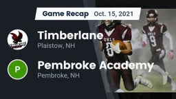 Recap: Timberlane  vs. Pembroke Academy 2021