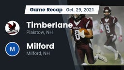 Recap: Timberlane  vs. Milford  2021