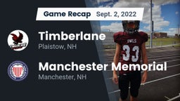Recap: Timberlane  vs. Manchester Memorial  2022