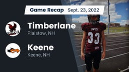 Recap: Timberlane  vs. Keene  2022