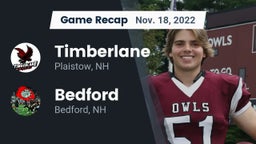 Recap: Timberlane  vs. Bedford  2022