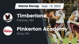 Recap: Timberlane  vs. Pinkerton Academy 2023