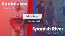 Matchup: Santaluces vs. Spanish River  2016