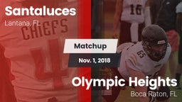 Matchup: Santaluces vs. Olympic Heights  2018