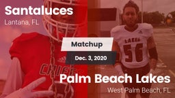 Matchup: Santaluces vs. Palm Beach Lakes  2020
