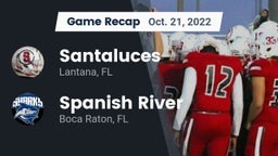 Recap: Santaluces  vs. Spanish River  2022