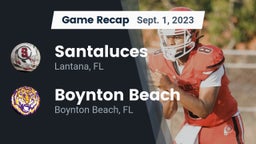 Recap: Santaluces  vs. Boynton Beach  2023