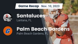Recap: Santaluces  vs. Palm Beach Gardens  2023