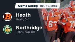 Recap: Heath  vs. Northridge  2018