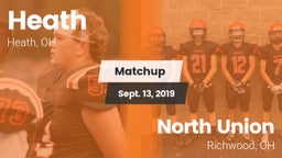 Matchup: Heath vs. North Union  2019