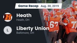 Recap: Heath  vs. Liberty Union  2019