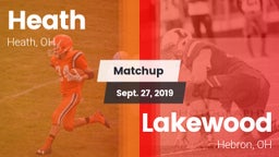 Matchup: Heath vs. Lakewood  2019