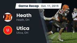 Recap: Heath  vs. Utica  2019