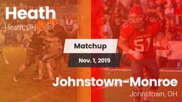 Matchup: Heath vs. Johnstown-Monroe  2019