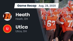 Recap: Heath  vs. Utica  2020
