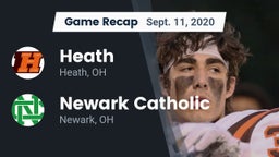 Recap: Heath  vs. Newark Catholic  2020