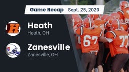 Recap: Heath  vs. Zanesville  2020