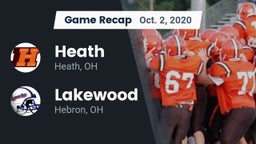 Recap: Heath  vs. Lakewood  2020