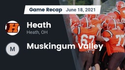 Recap: Heath  vs. Muskingum Valley 2021