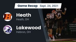 Recap: Heath  vs. Lakewood  2021
