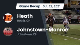 Recap: Heath  vs. Johnstown-Monroe  2021