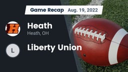 Recap: Heath  vs. Liberty Union 2022