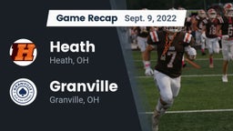 Recap: Heath  vs. Granville  2022