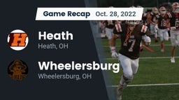Recap: Heath  vs. Wheelersburg  2022