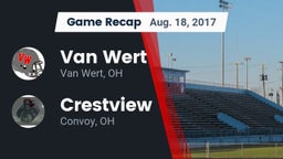 Recap: Van Wert  vs. Crestview  2017