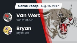 Recap: Van Wert  vs. Bryan  2017
