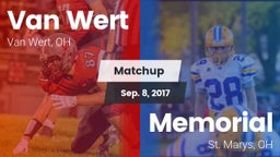 Matchup: Van Wert vs. Memorial  2017