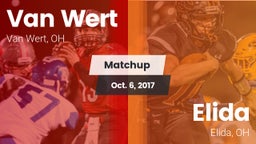 Matchup: Van Wert vs. Elida  2017