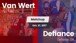 Matchup: Van Wert vs. Defiance  2017