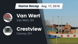 Recap: Van Wert  vs. Crestview  2018