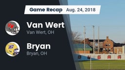 Recap: Van Wert  vs. Bryan  2018