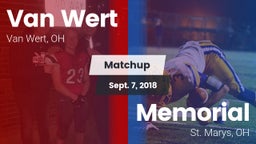 Matchup: Van Wert vs. Memorial  2018