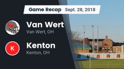 Recap: Van Wert  vs. Kenton  2018