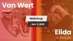 Matchup: Van Wert vs. Elida  2018
