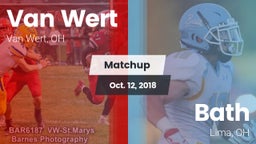 Matchup: Van Wert vs. Bath  2018