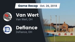 Recap: Van Wert  vs. Defiance  2018