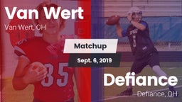 Matchup: Van Wert vs. Defiance  2019