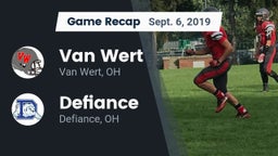 Recap: Van Wert  vs. Defiance  2019