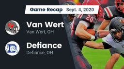 Recap: Van Wert  vs. Defiance  2020