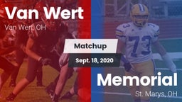 Matchup: Van Wert vs. Memorial  2020