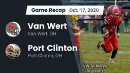 Recap: Van Wert  vs. Port Clinton  2020