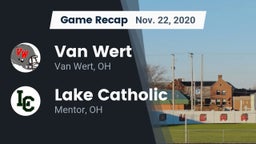 Recap: Van Wert  vs. Lake Catholic  2020