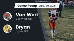 Recap: Van Wert  vs. Bryan  2021